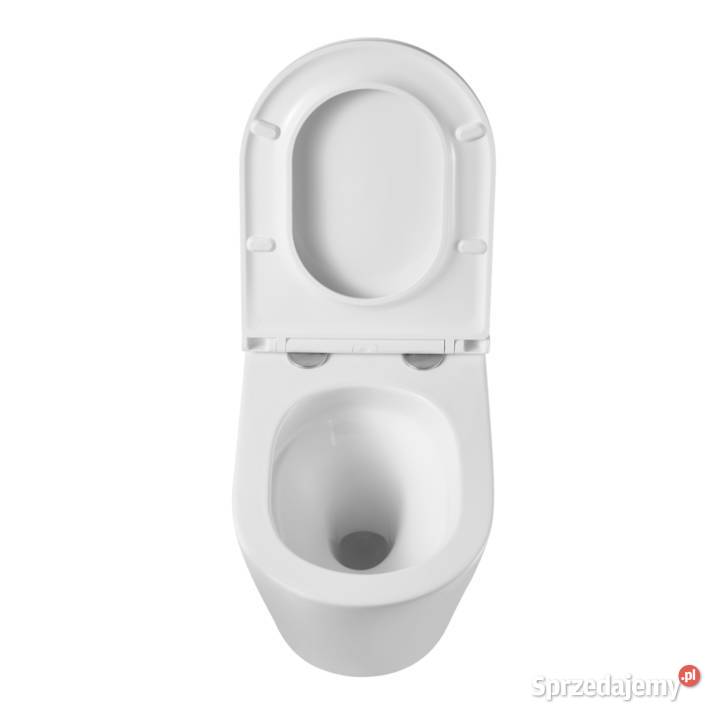 Podwieszana miska WC Limnos z systemem cichego