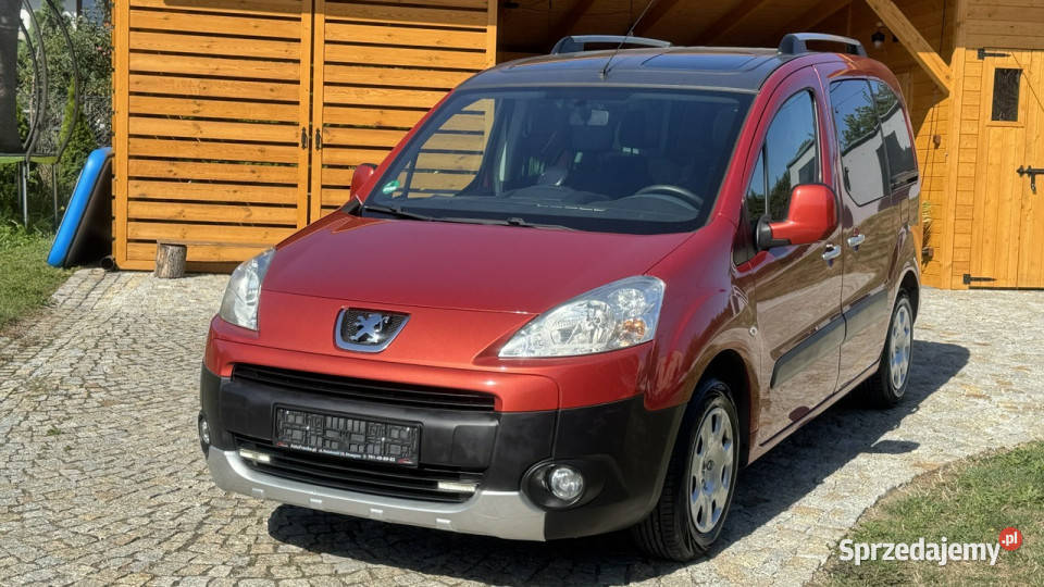 Peugeot Partner 16 BENZYNA 120 TEPEE 5 osobowy relingi dachowe Strzegom