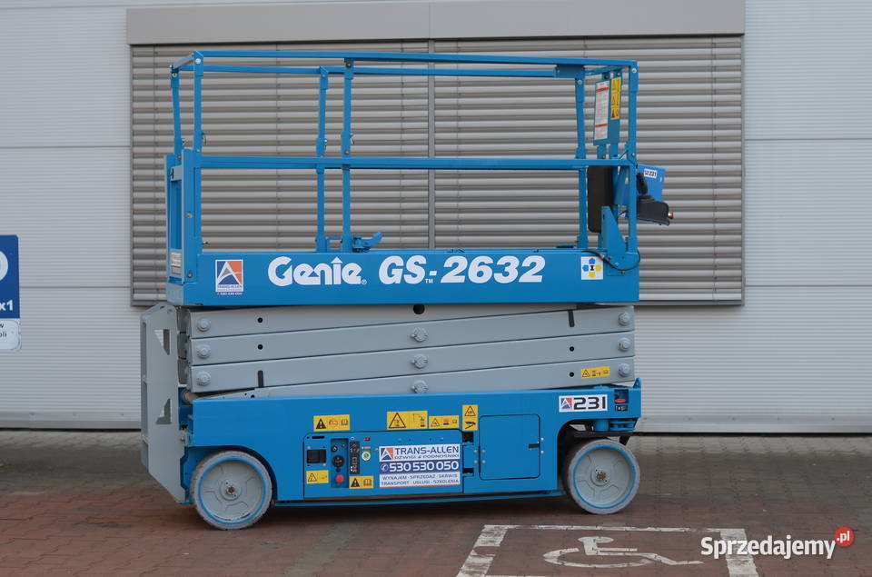 Podnośnik nożycowy GENIE GS 2632 231 podkarpackie sprzedam