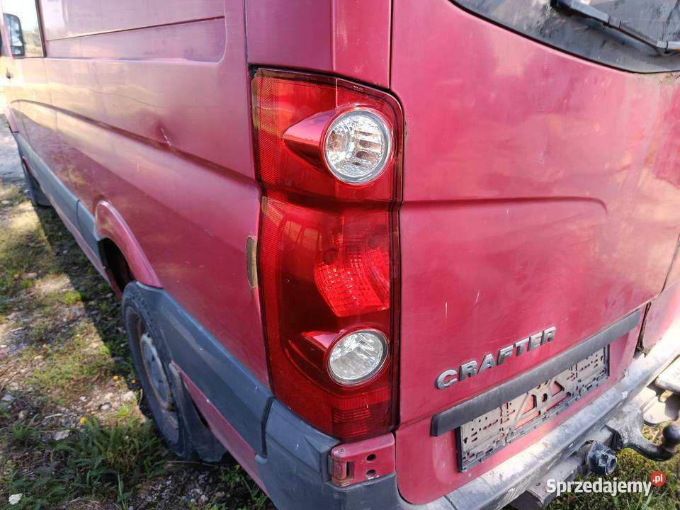 Lampa tylna lewa Volkswagen Crafter 25 2007 r Szklarka Myślniewska