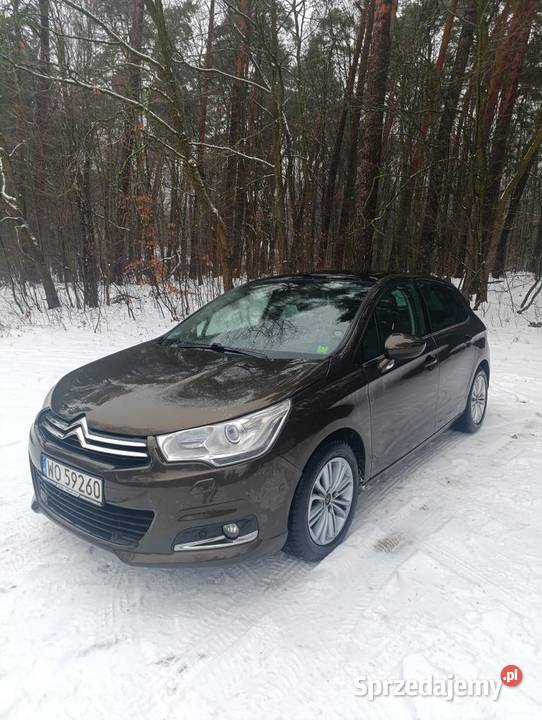 Citroen c4 16ehdi 2015r Najbogatsza wersja nieuszkodzony C4 Olsztyn