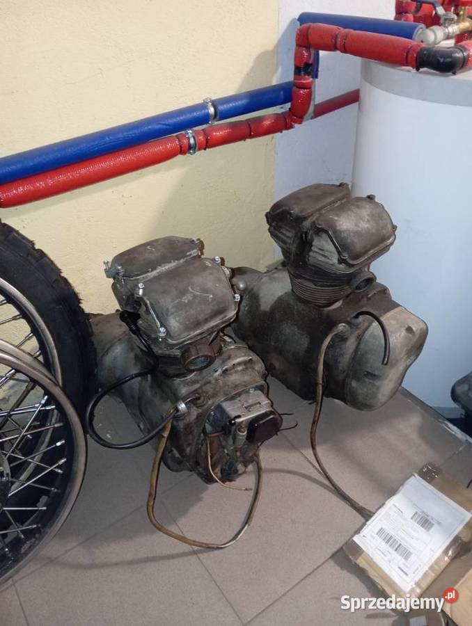 Dwa silniki Simson Awo Tourist Kałuszyn
