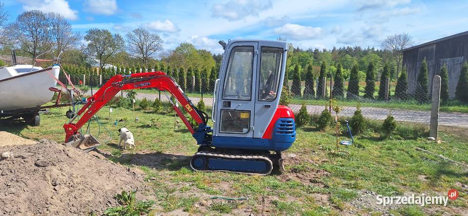 Sprzedam minikoparke kubota kx41 2sc zachodniopomorskie Rościno