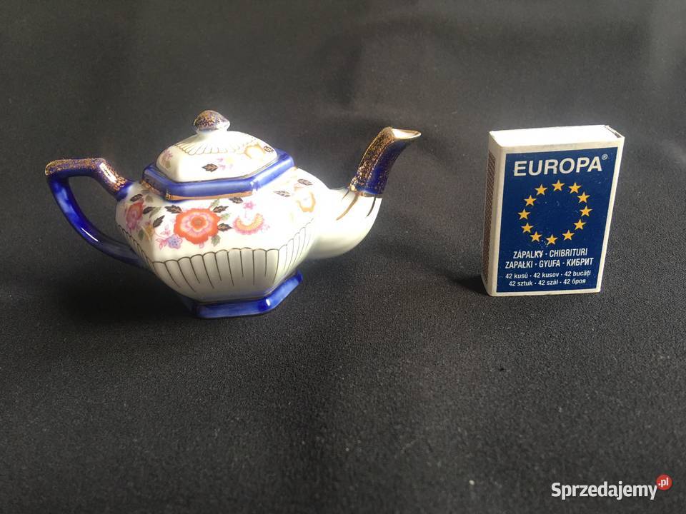 Stary imbryk dzbanek mini porcelana The Queens zachodniopomorskie Kołobrzeg