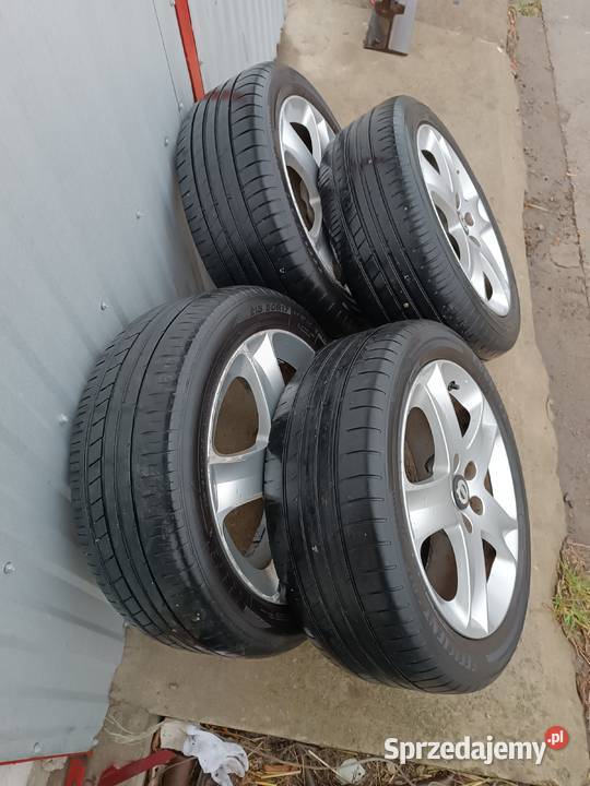 alufelgi volvo 17 z oponami letnimi mazowieckie Ciechanów