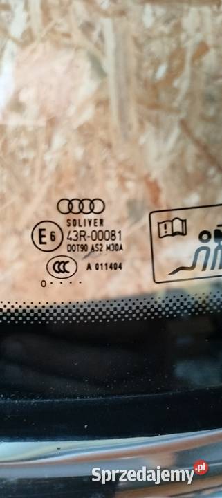 SZYBA TRÓJKĄT TYŁ PRAWY CHROM AUDI A7 SPORTBACK