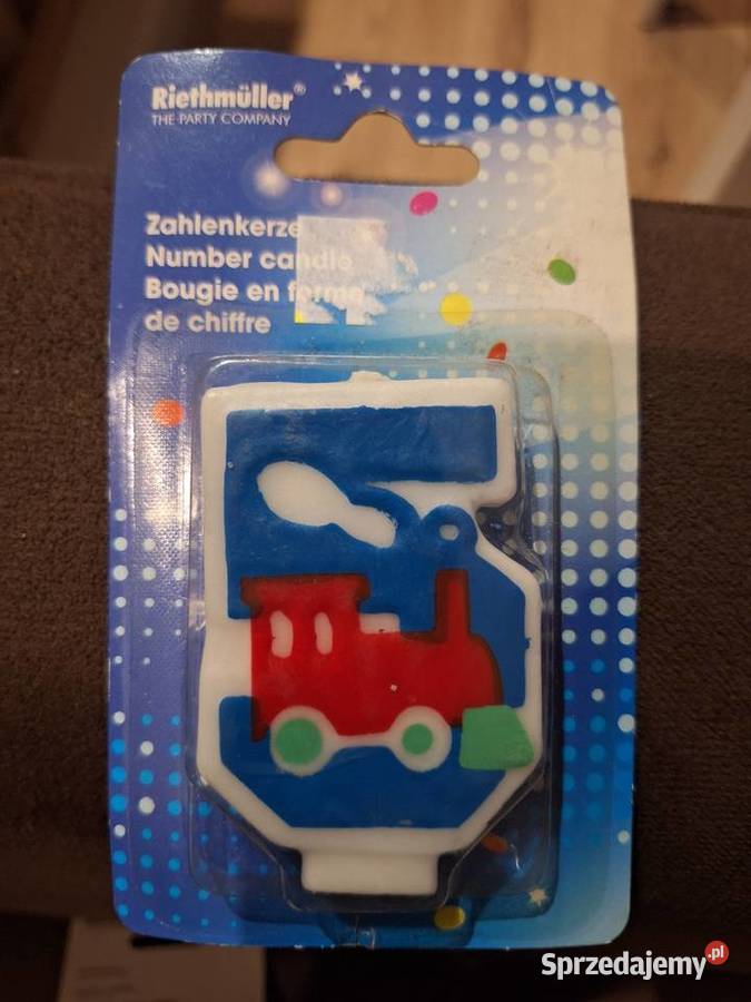 Świeczki urodzinowe cyferki Konin sprzedam