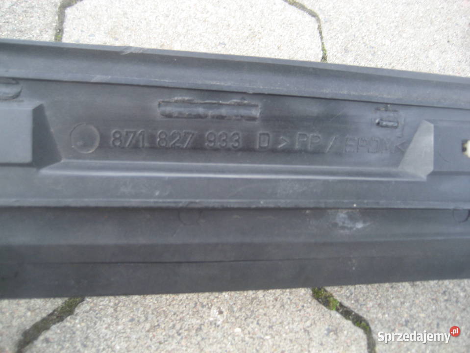 vw polo mk2 9093r spoiler pokrywy klapy