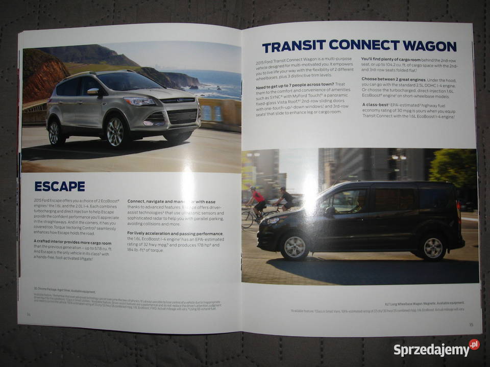 Ford 2014 prospekt katalog Kępice