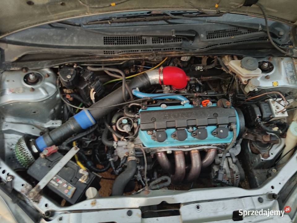 Honda Civic 7 kjs dodatkowe części zamiana 1400cm3 Civic Pawłowo