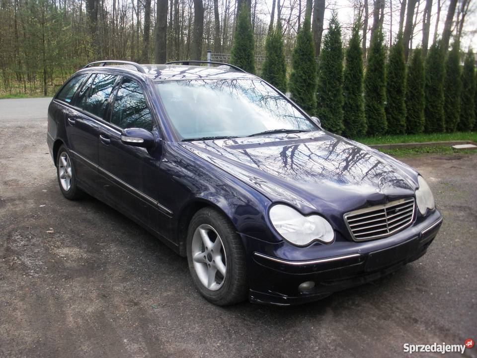 Mercedes C 220 Kombi Avantgarde 22 diesel 2003 r Zarośle