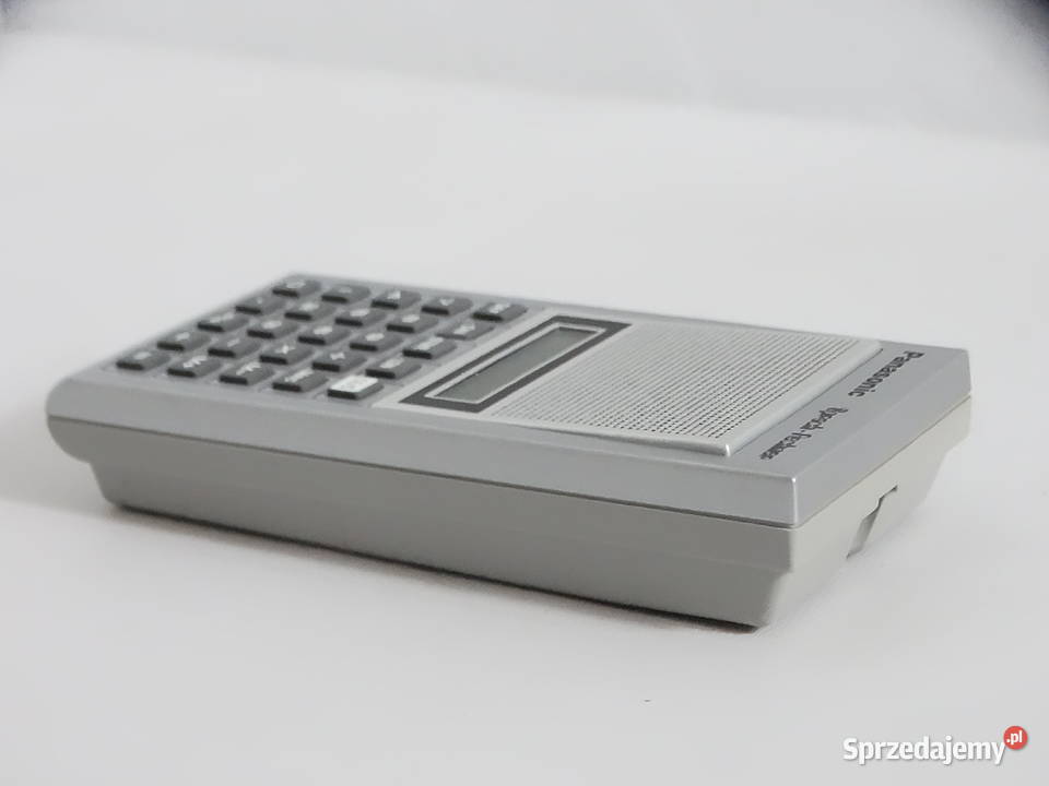 Unikatowy Kalkulator Mówiący Panasonic JE720U Pozostałe Biłgoraj sprzedam