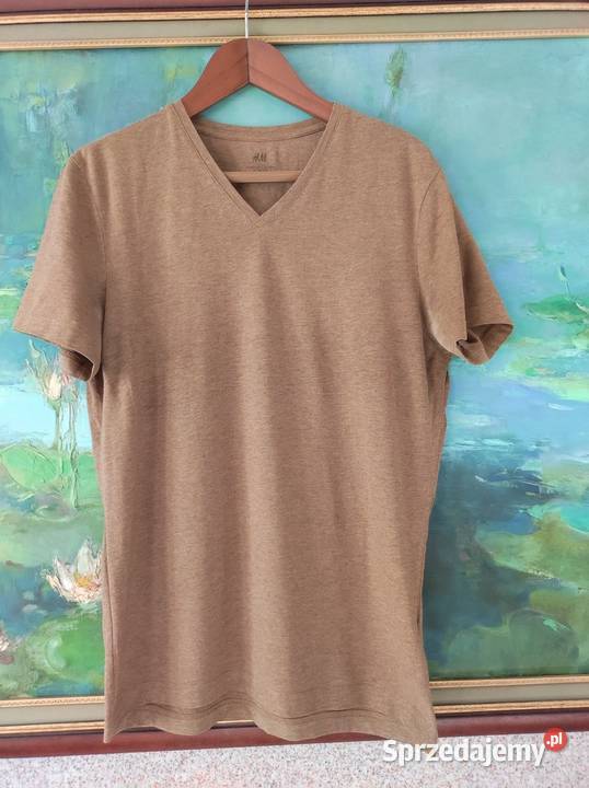 HM koszulka tshirt bluzka bawełniana serek Kielce sprzedam