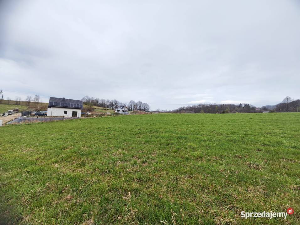 Działka budowlana z przepięknym widokiem na Sosnówka sprzedam