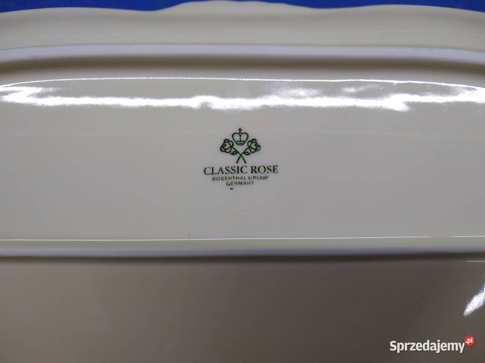 Półmisek królewski Rosenthal Hoeroldt Arkadien Porcelana i szkło Kalisz