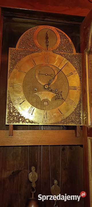 Zegar stojący Peter Polhmann XVIII wiek Zegary małopolskie Kraków