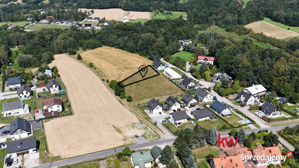 sprzedaży działki BielskoBiała 1416m2 Bielsko-Biała