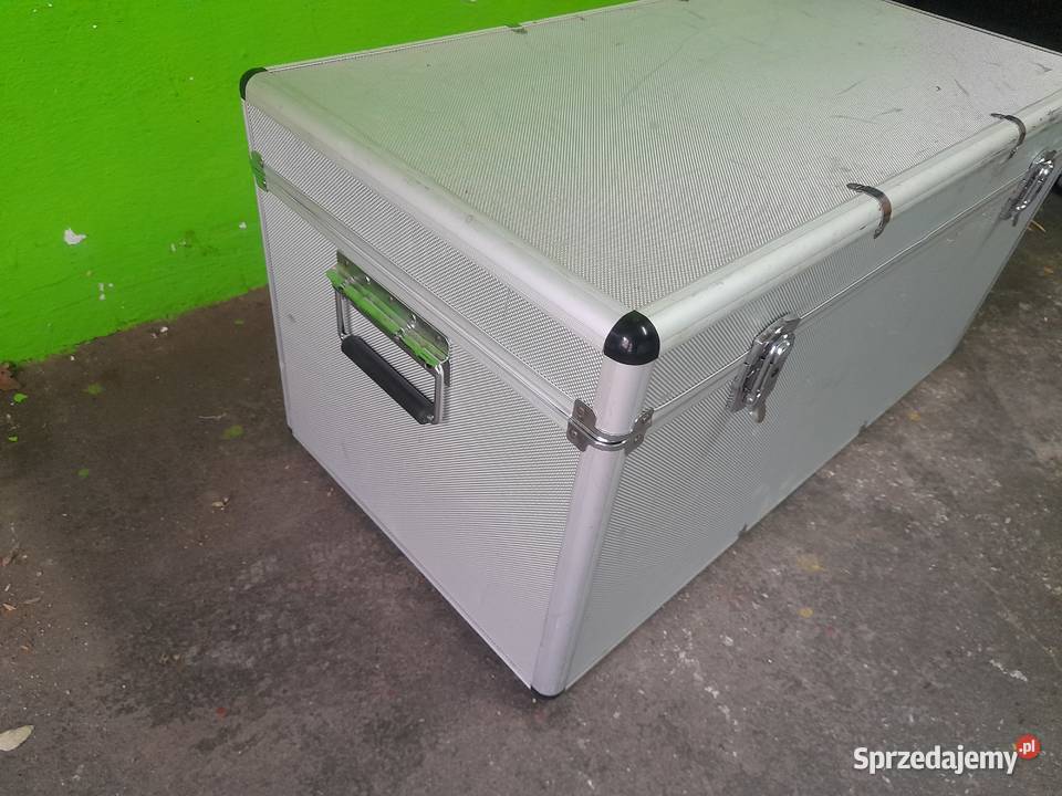 Duzy Kufer Skrzynia Case aluminiowy dolnośląskie Oleśnica