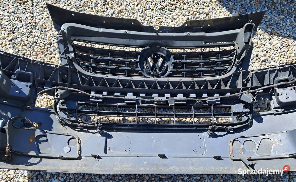 VW T5 MULTIVAN CARAVELLA ZDERZAK GRILL osobowe Zderzaki dolnośląskie sprzedam