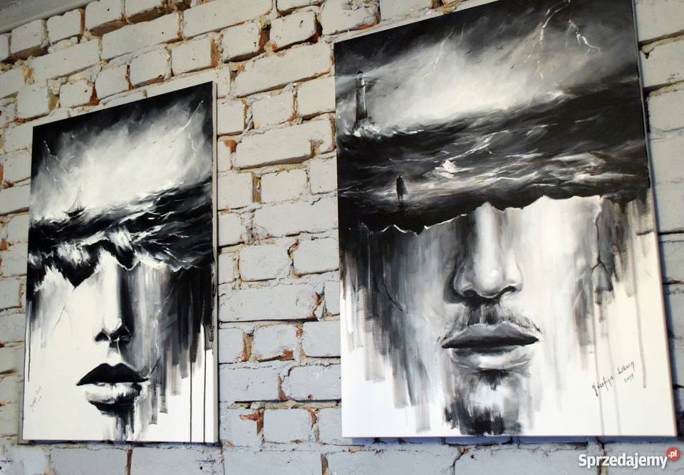 Twarz surrealizm abstrakcja surrealistyczny mazowieckie Warszawa