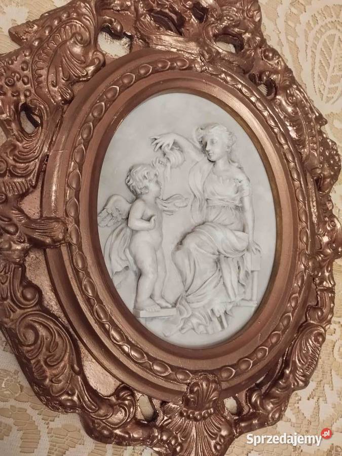płaskorzeźba obraz z alabastru 5237