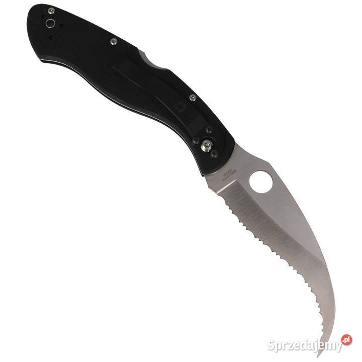 Nóż składany Spyderco Civilian G10 Black Spyder Warszawa