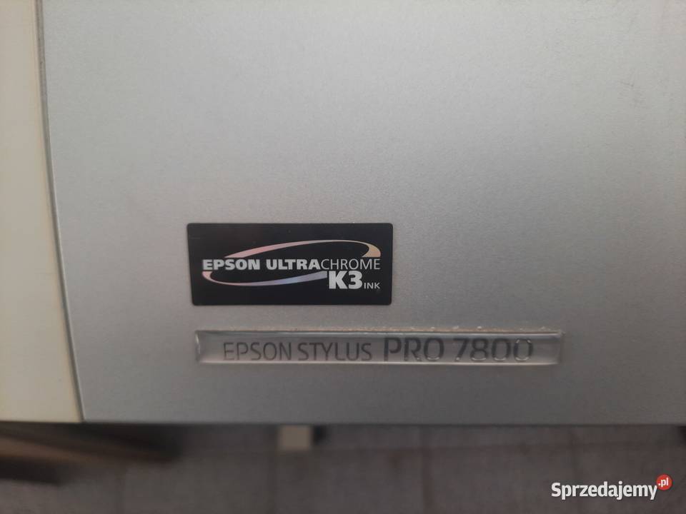 Epson Stylus Pro 7800 Stan PERFEKCYJNY 59 m2 100 Druk w kolorze Drukarki i skanery Gorzów Wielkopolski sprzedam
