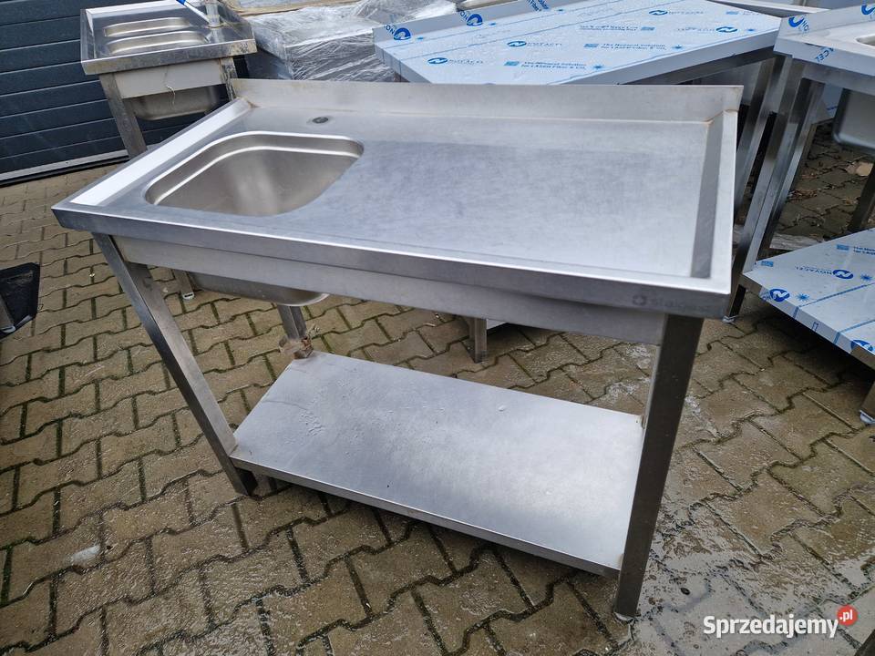 Zlew Gastronomiczny Z Półką 1 Komora 1005085 Ostrów Wielkopolski