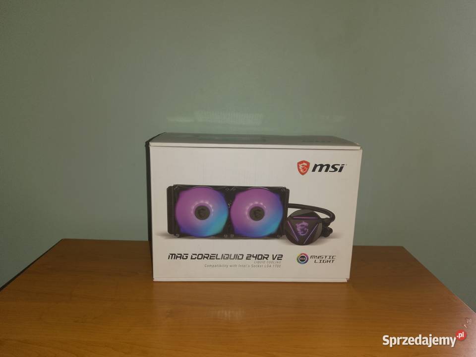 Chłodzenie wodne MSI MAG CoreLiquid A13 360 Gliwice sprzedam