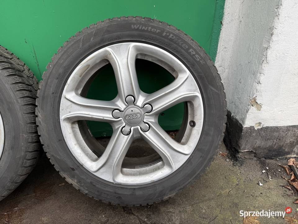 Alufelgi z oponami zimowymi Hankook Winter iPike Zabrze sprzedam