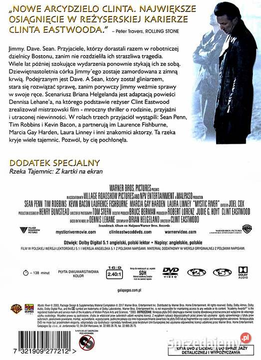 RZEKA TAJEMNIC SEAN PENN PREMIUM COLLECTION Kalisz sprzedam