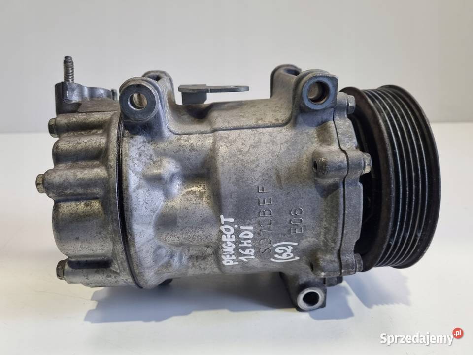 SPRĘŻARKA KLIMATYZACJI Peugeot 3008 16 HDI pompa Części samochodowe Rudka