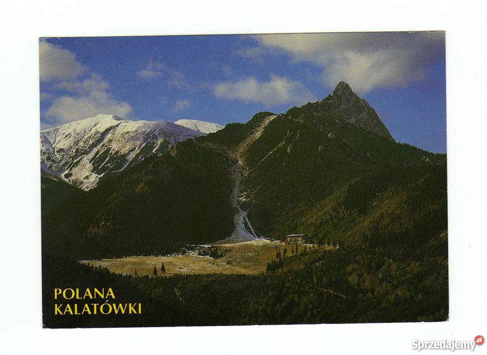 TATRY POLANA KALATÓWKI POCZTÓWKA Krynki