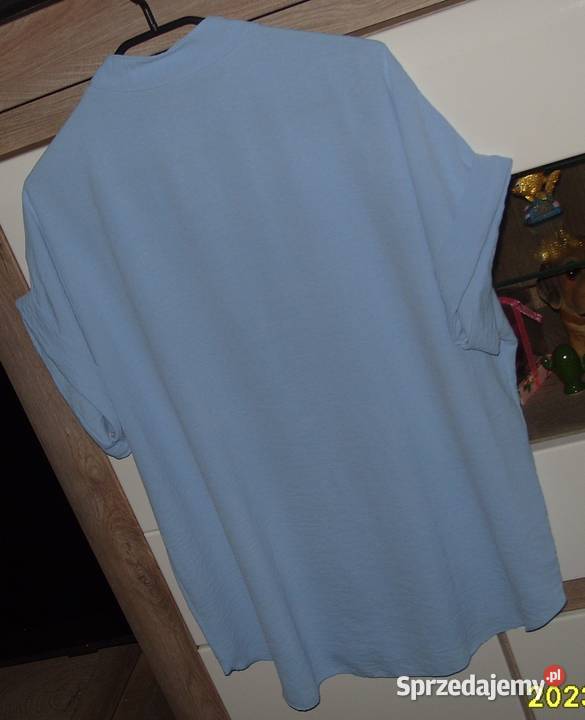 Baby Blue elegancka przewiewna bluzeczka r LXL Inny materiał