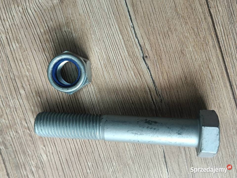Śruba M20 109 gwint skok 25 z nakrętką wymiary Biała Podlaska