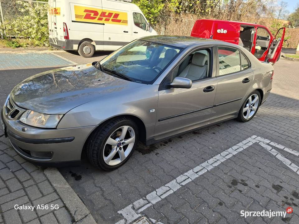 SAAB 93 18 BENZYNA LPG 2004 HAK SKÓRY STAN Motoryzacja Warszawa