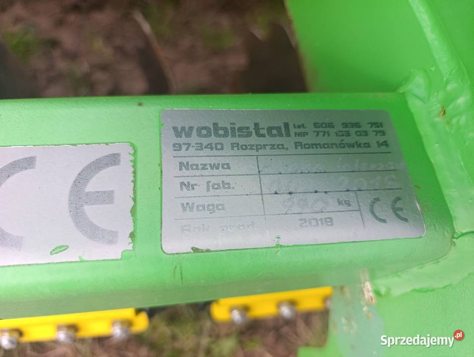 Brona talerzowa 3 m Wobistal Krypno Kościelne