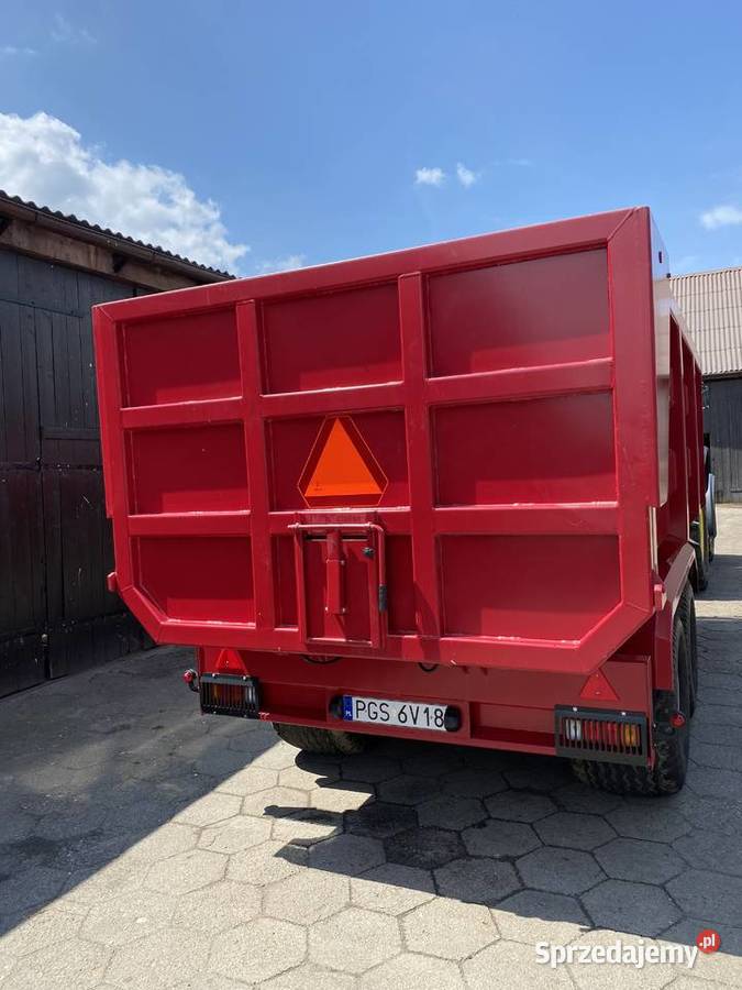 Przyczepa skorupowa tinaz 14t Pogorzela