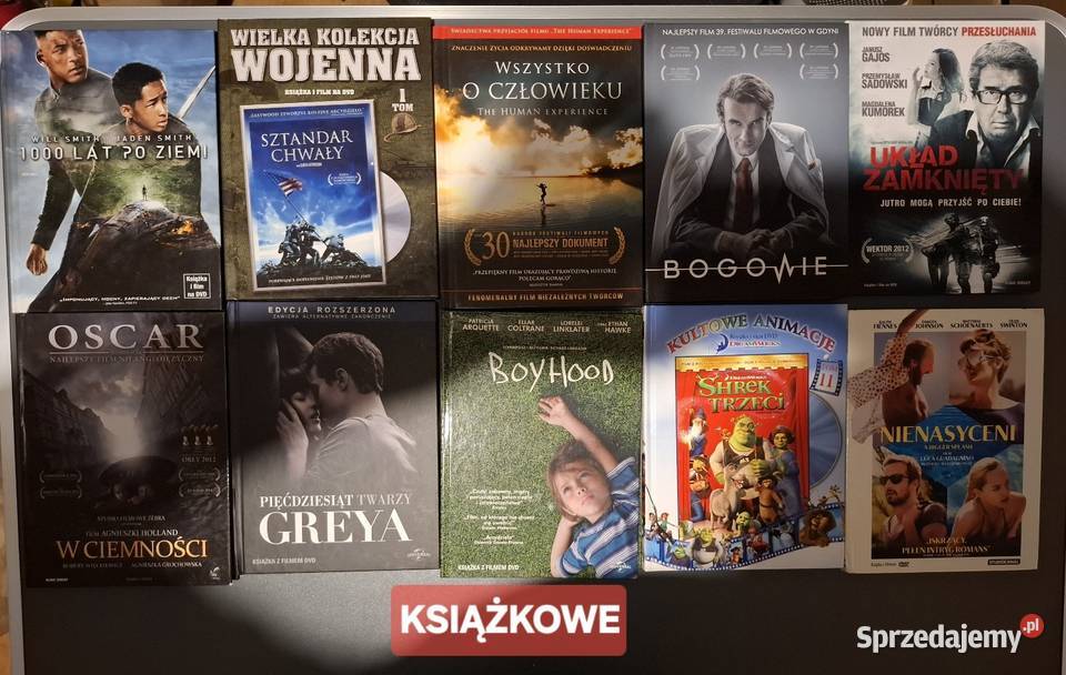 Kolekcja Filmów DVD Część Nowych w Folii 140 lektor Sochaczew