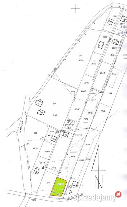 Działka budowlana Stadła bez pośredników 27m Podegrodzie sprzedam