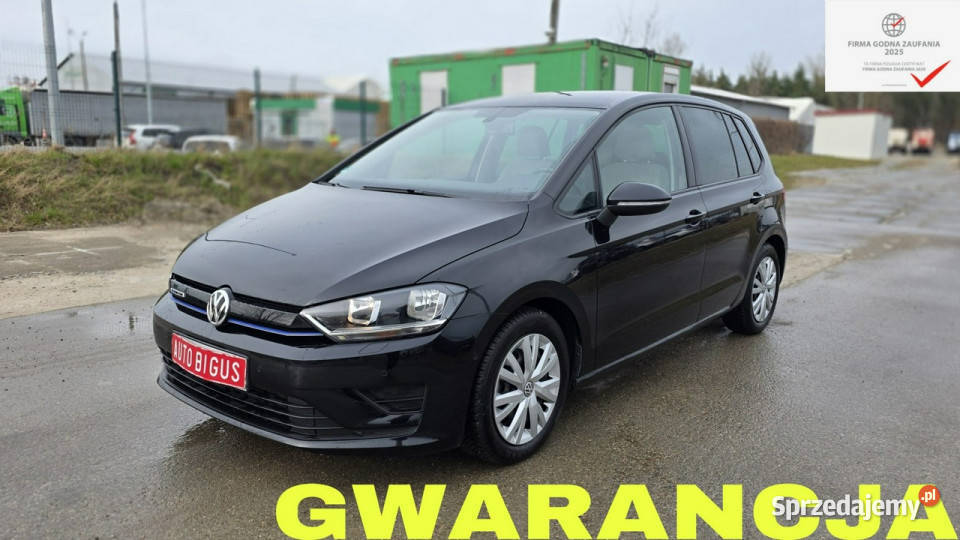 Volkswagen Golf Sportsvan malutki przebieg 28 lakier metallic Lębork