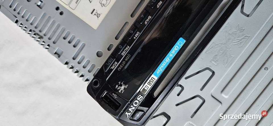 RADIO SAMOCHODOWE SONY CDXGT31U X Plod 4x45w usb Konstancin-Jeziorna