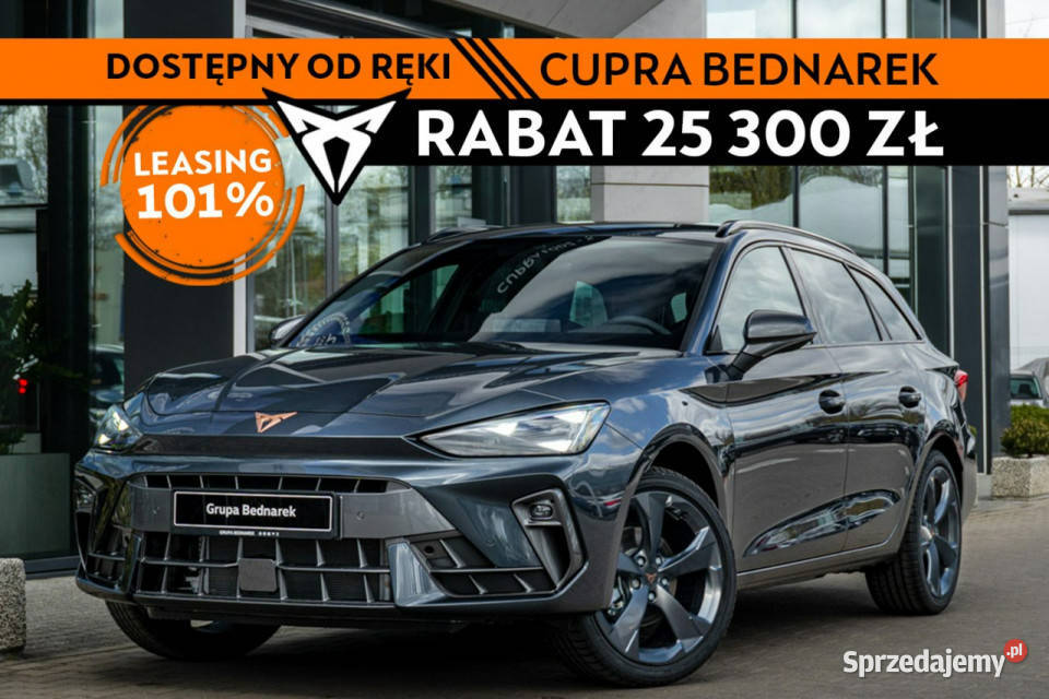 Cupra Leon Sportstourer 15 TSI 150 Dostępny ręki Łódź sprzedam