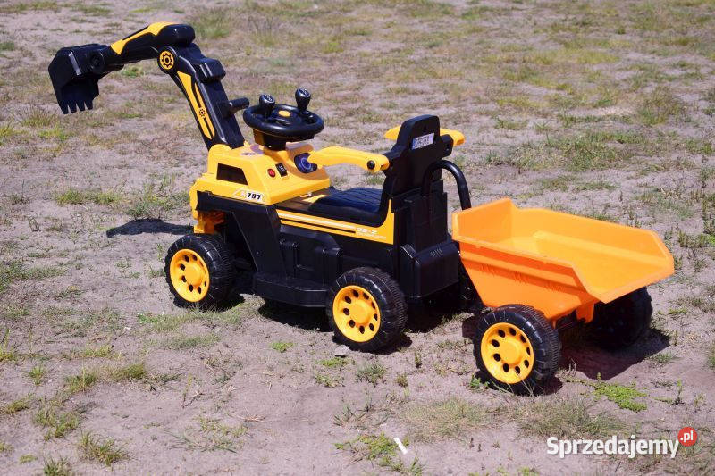 BAWIBUS Traktor KOPARKA NA AKUMULATOR z Myszków
