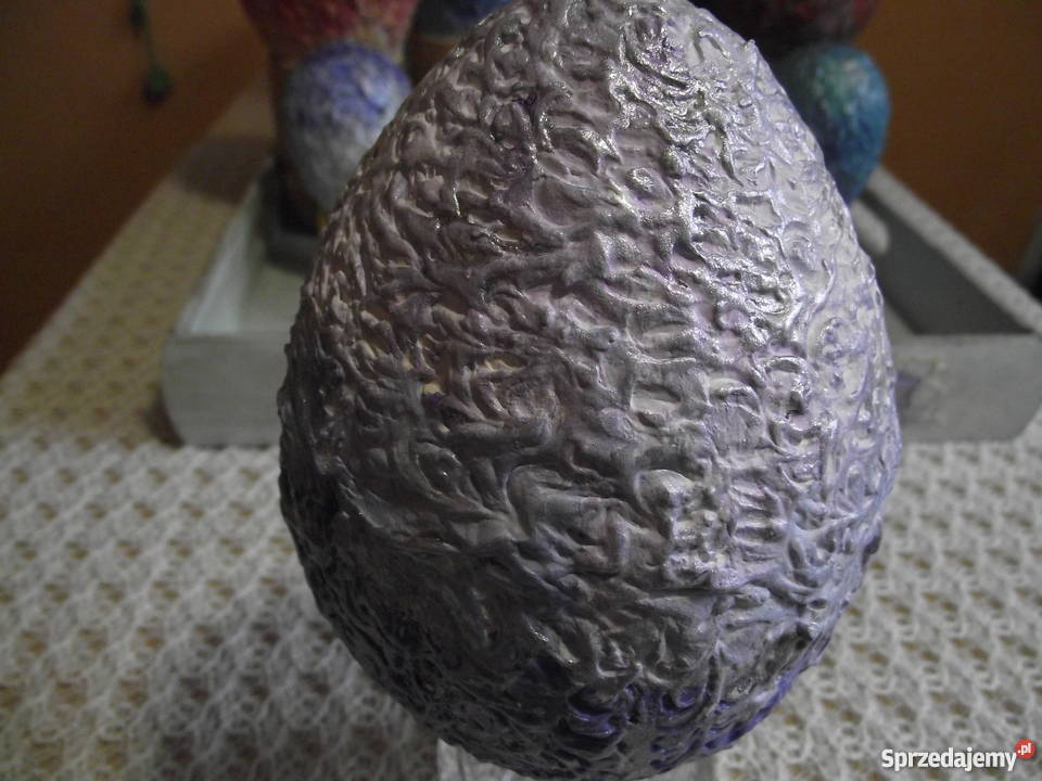 WIELKANOCNE AUTORSKIE PISANKI KRASZANKI wielokolorowy Piła