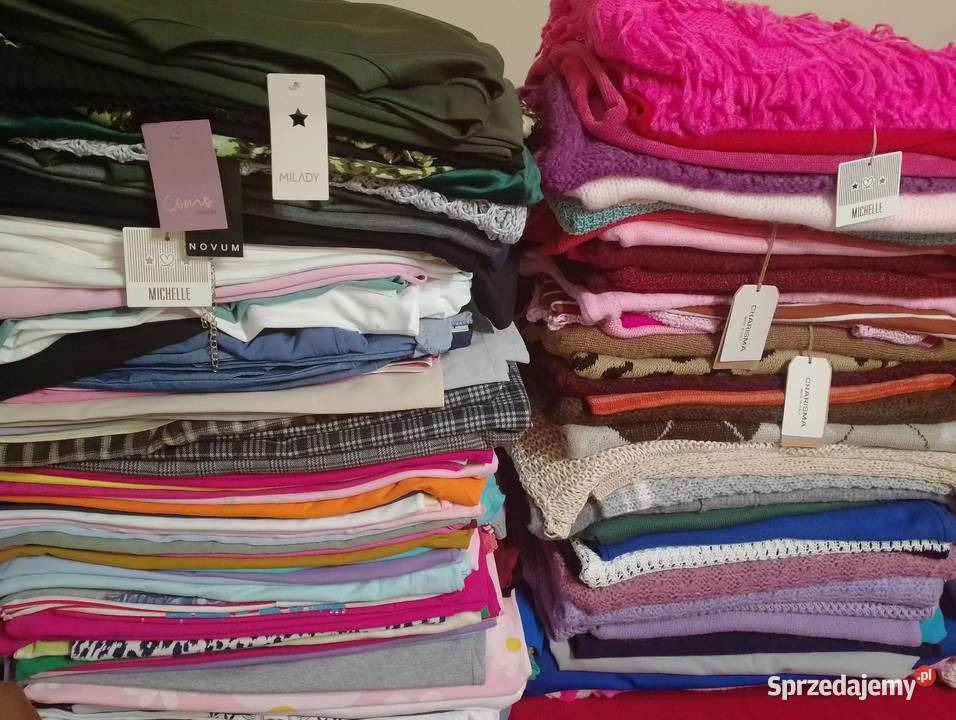 OKAZJA Hurtowy Stok Odzieży Damskiej Made in Moszyn