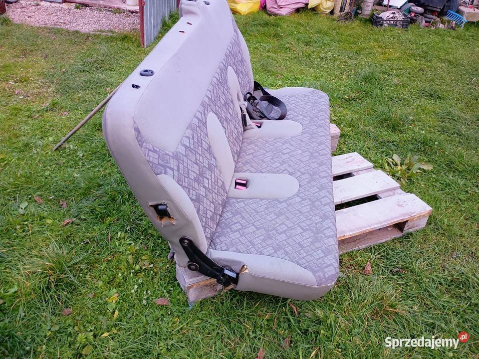 Opel Vivaro kanapa fotele drugiego i trzeciego osobowe mazowieckie Radom sprzedam