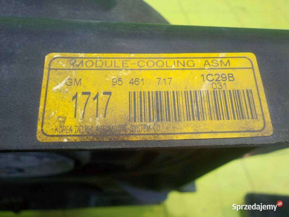 CHEVROLET CAPTIVA LIFT 22 VCDI 11r wentylatory osobowe Suków