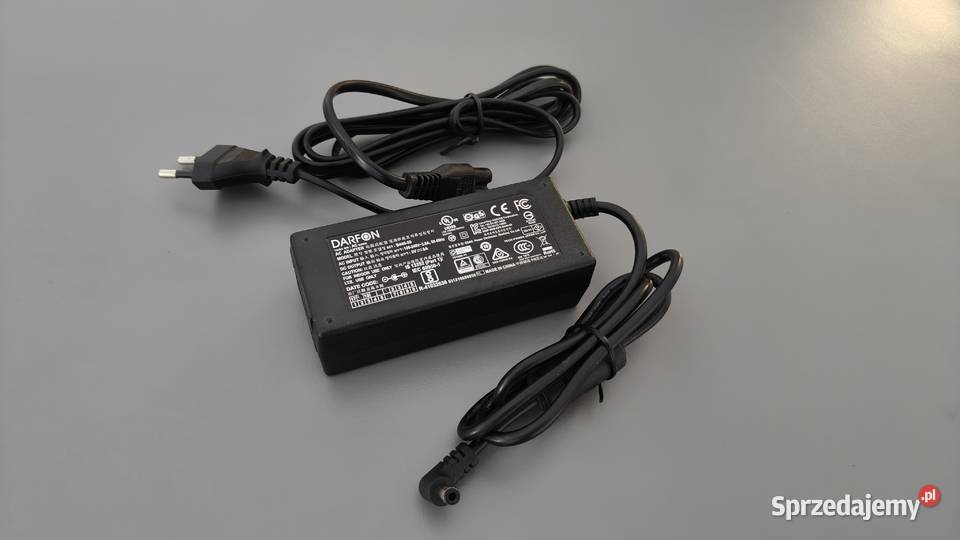 Zasilacz Darfon B44050 5V 8A 40W wtyk 55 x 25mm małopolskie Kraków