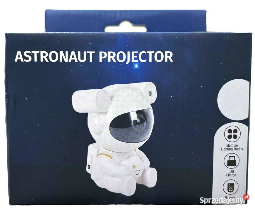 Projektor Gwiezdny Nocny Astronauta 4:3
